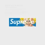 استیکر ماشین supreme