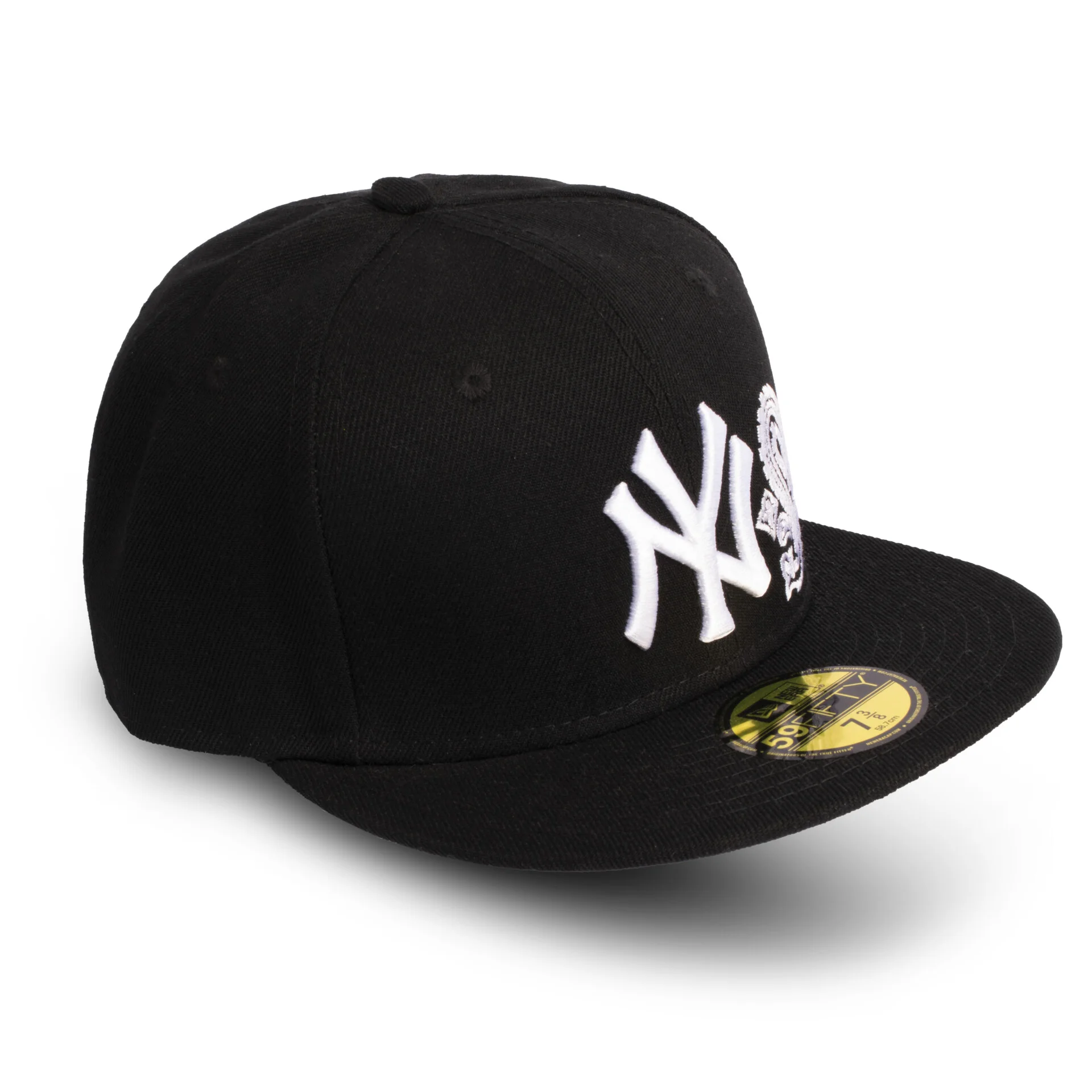 کلاه بک فیت کلاه بک فیت NY مشکی سفید - Image 1