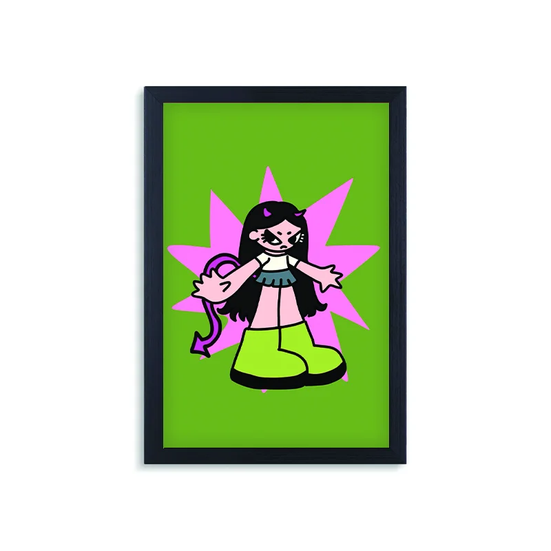 تابلو girl