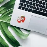سفارش آنلاین استیکر استیکر توت فرنگی جدید