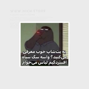 سفارش استیکر استیکر میم بامزه جدید