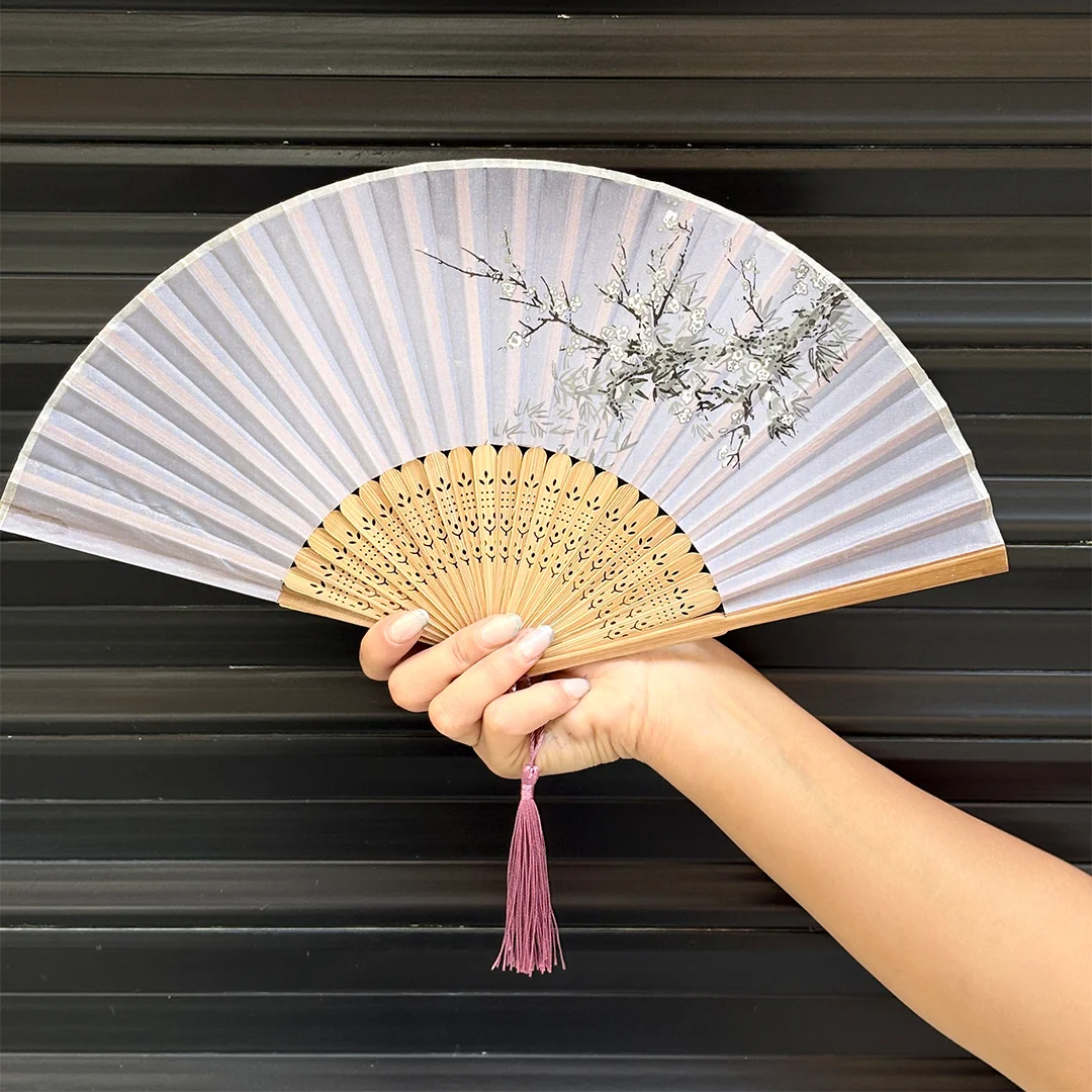 خرید اکسسوری بادبزن ژاپنی یاسی کوچیک شیک اکسسوری بادبزن ژاپنی یاسی کوچیک شیک