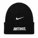 کلاه کلاه بافت just do it مشکی جدید