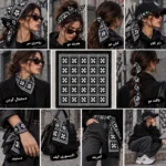 اکسسوری باندانا کروم هارتز شیک
